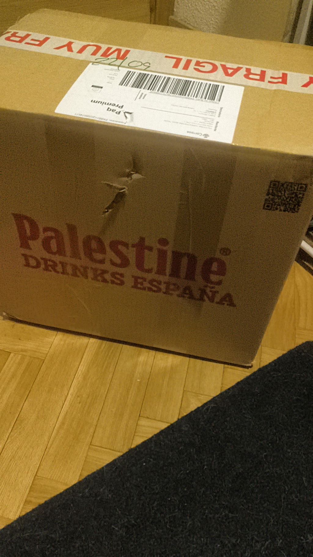 Palestine Cola sin azúcar (24 latas)