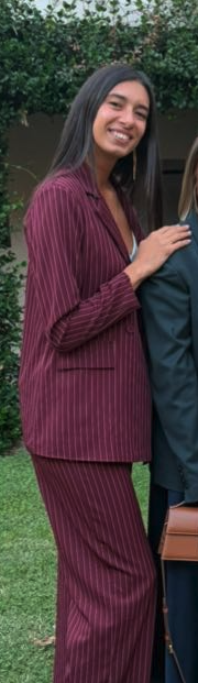 Completo Giacca e Pantalone Gessato Bordeaux