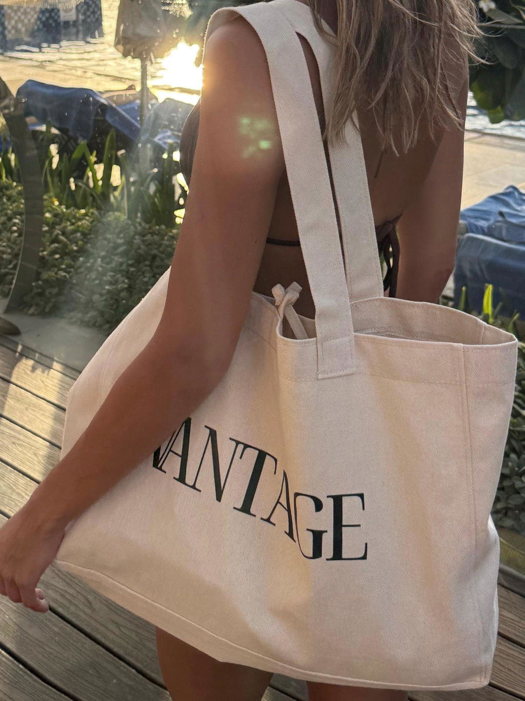 Large City Tote Bags – 18"W x 14"H x 4"L Personalized Cotton Bags With Logo