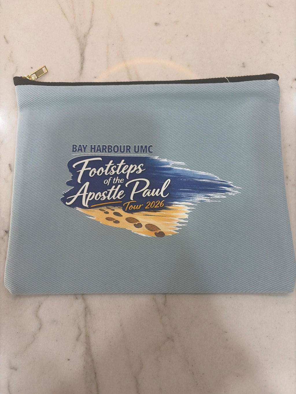 Clutch Bag White 8"x6" – Custom Logo Cotton Makeup & Personalized Cosmetic Pouch