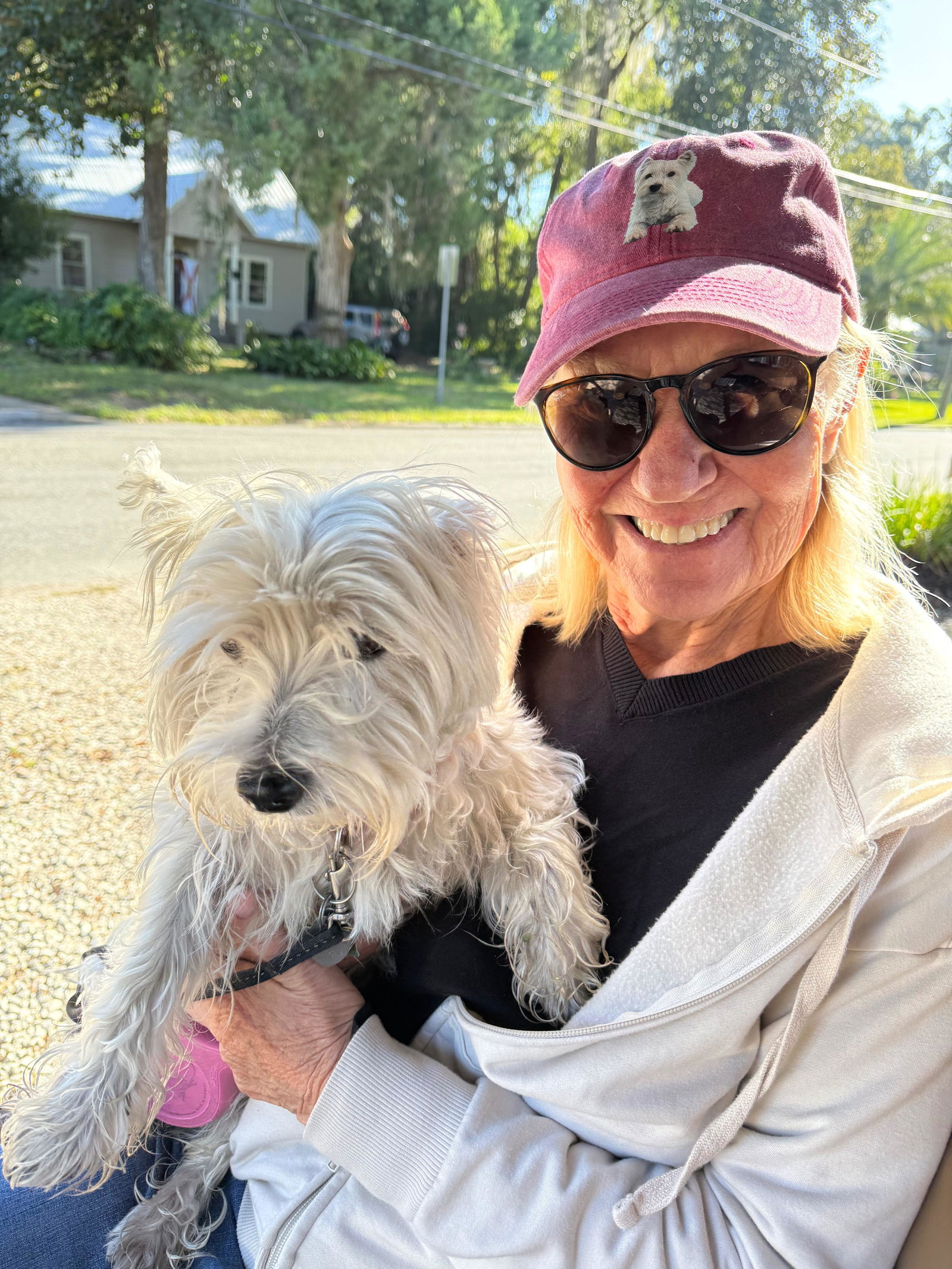 Customer photo — West Highland White Terrier Dog Classic Cap