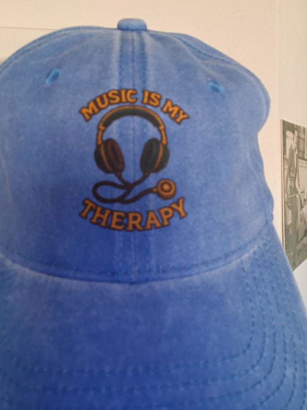 Customer photo of Music Is My Therapy  - Classic Cap