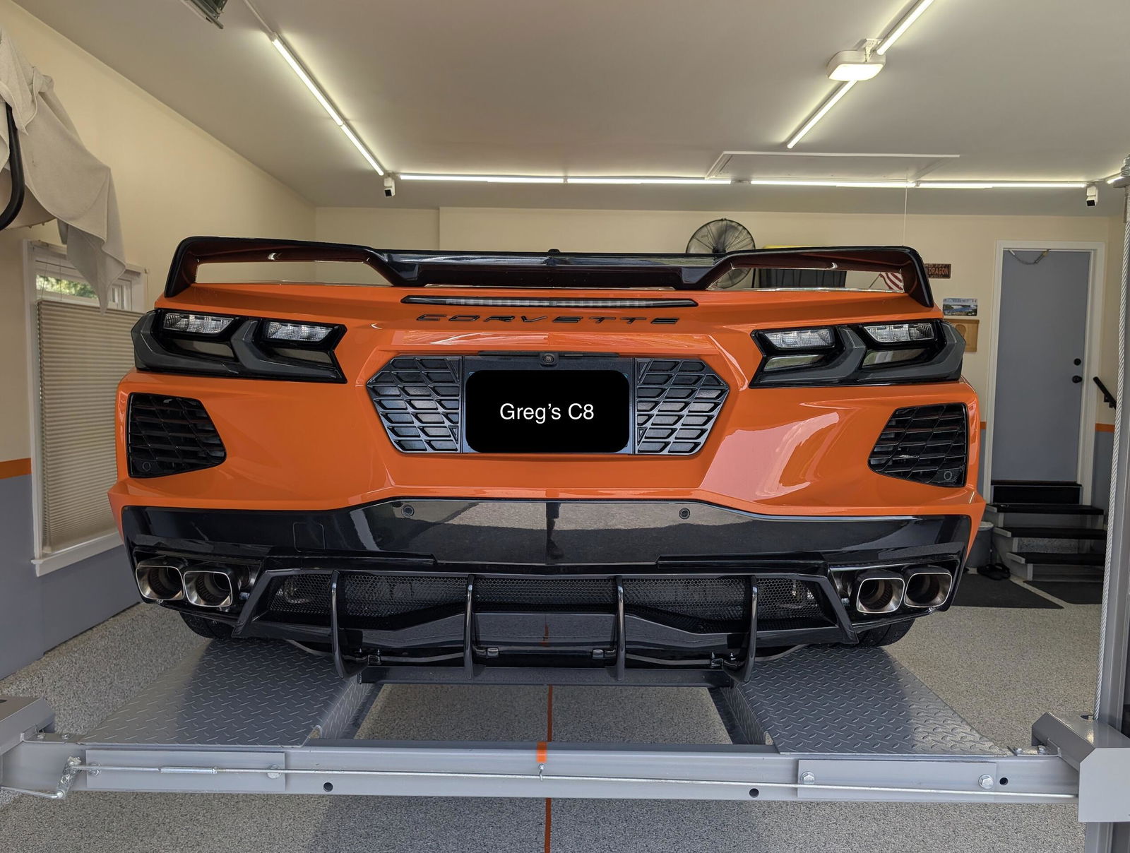 Paragon C8 Corvette Rear Diffuser Strakes - Carbon Flash | Paragon