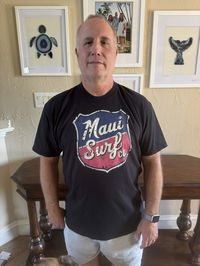 Vintage Maui Surf Co. Shield Hawaii T-Shirt