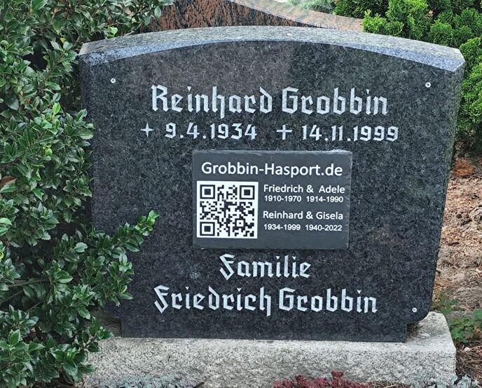 Personalisierte Schiefer Gedenktafel für Menschen 30x20cm - Foto UV-Druck