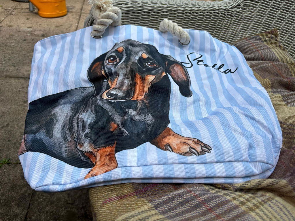 Beachside Barkers - Personalized Custom Beach Bag