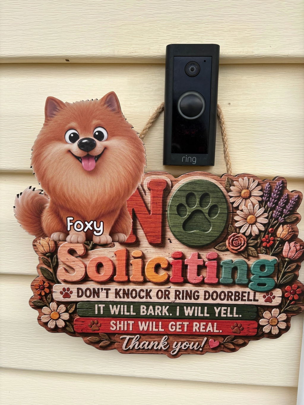 Friends And Deliveries Welcome - Personalized Wood Sign