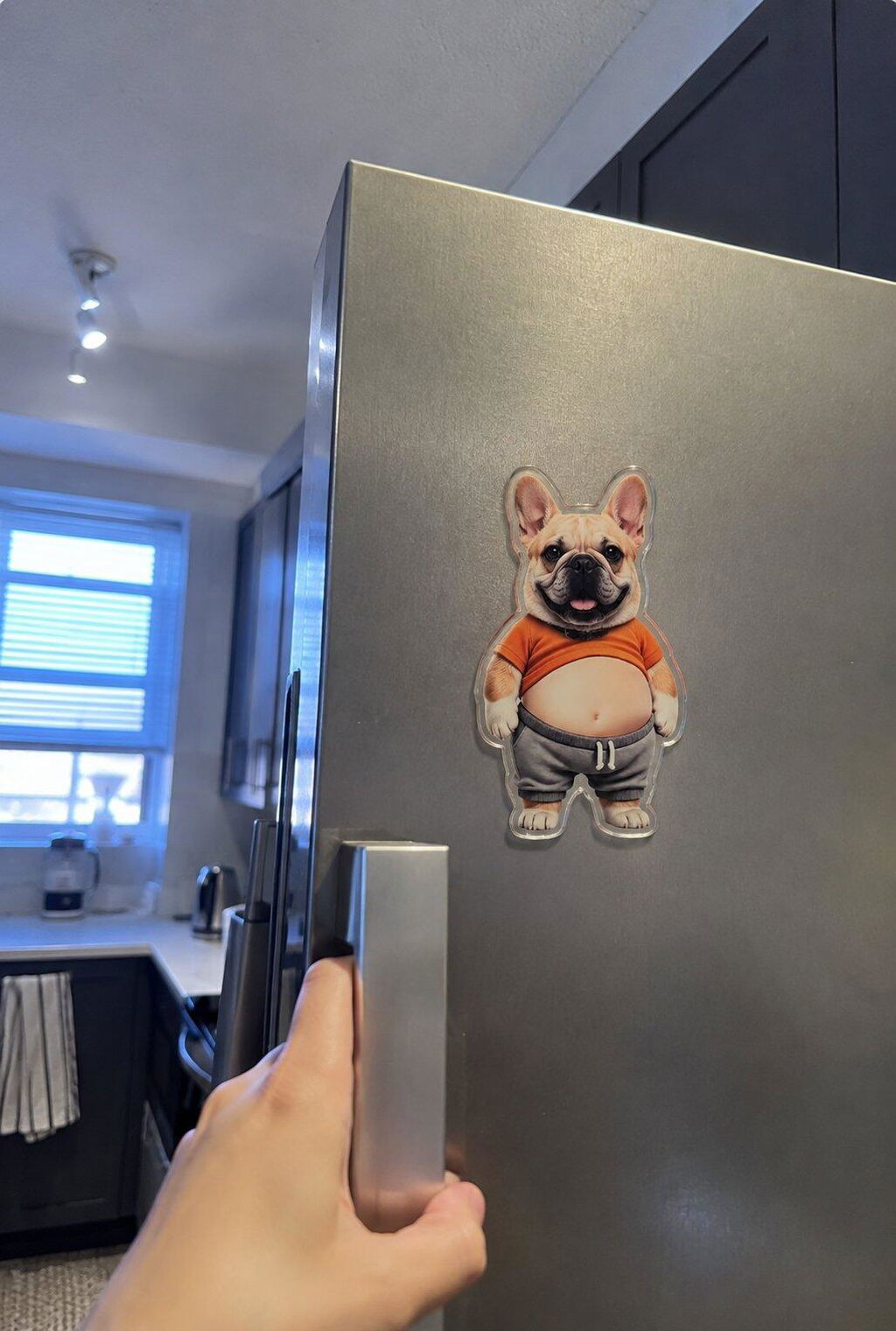 Snack Attack Squad - Personalized Squishy Acrylic Magnet