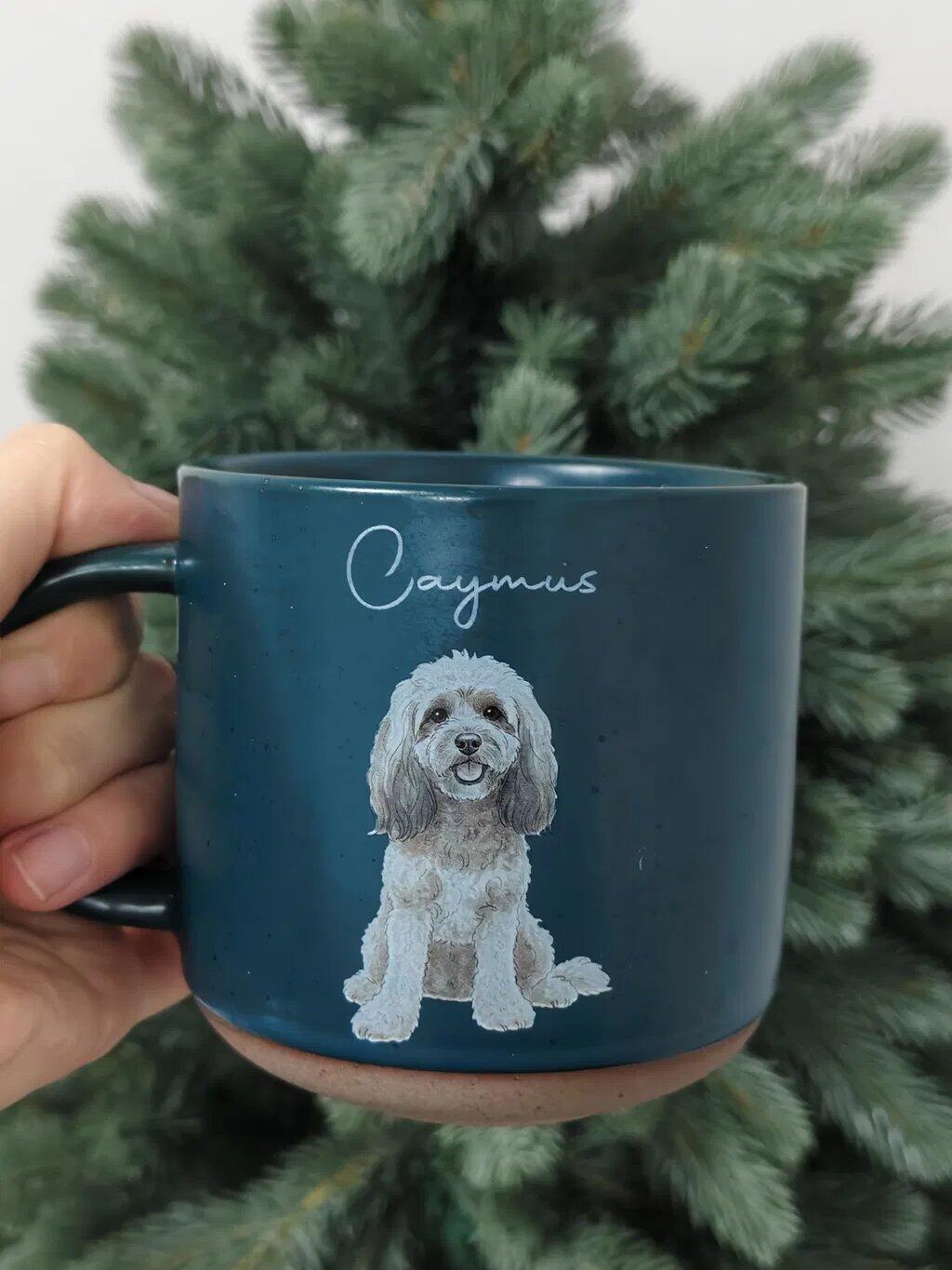Charming Dog - Personalized Pottery Mug