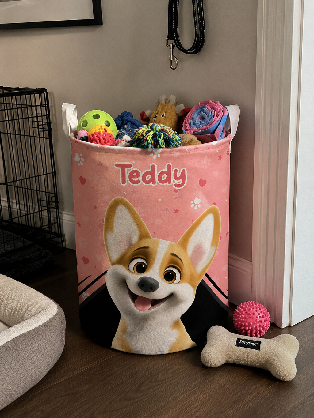 Paws Off My - Personalized Basket