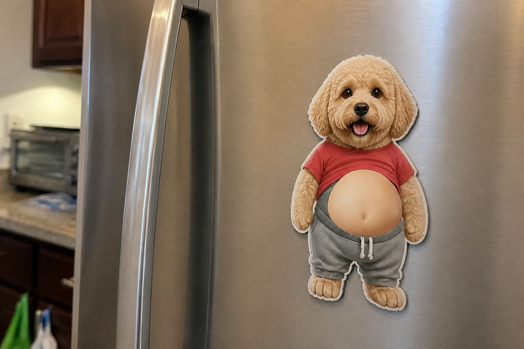 Snack Attack Squad - Personalized Squishy Acrylic Magnet