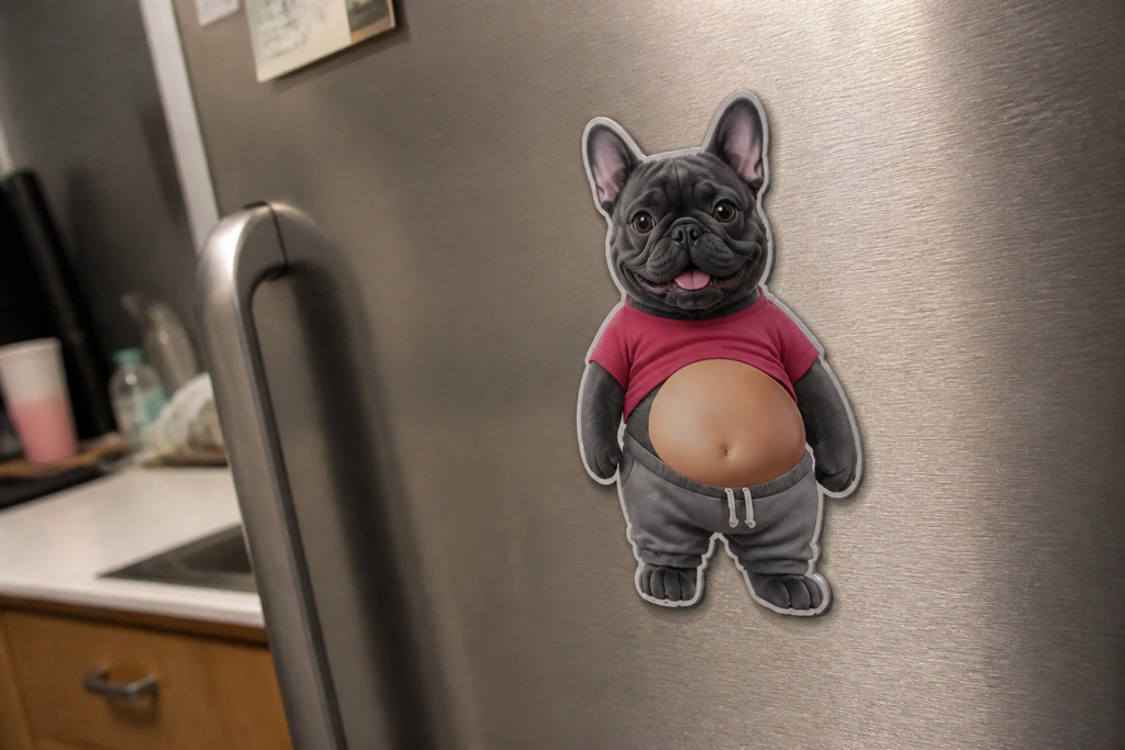 Snack Attack Squad - Personalized Squishy Acrylic Magnet