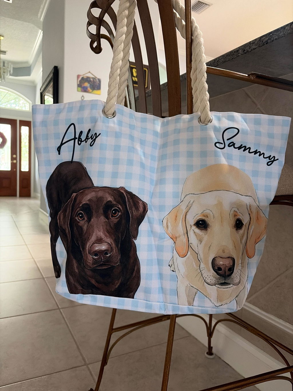 Beachside Barkers - Personalized Beach Bag