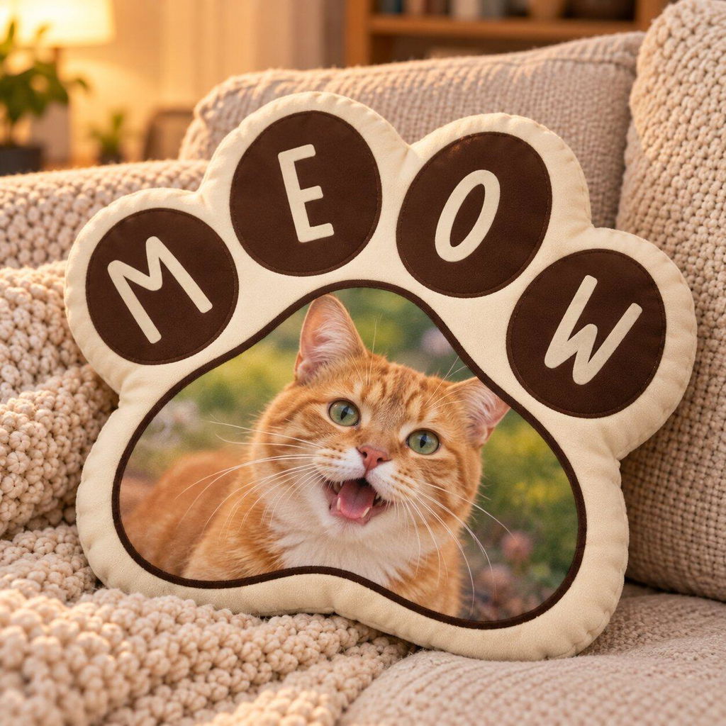 Love Live And Pet - Personalized Shaped Pillow