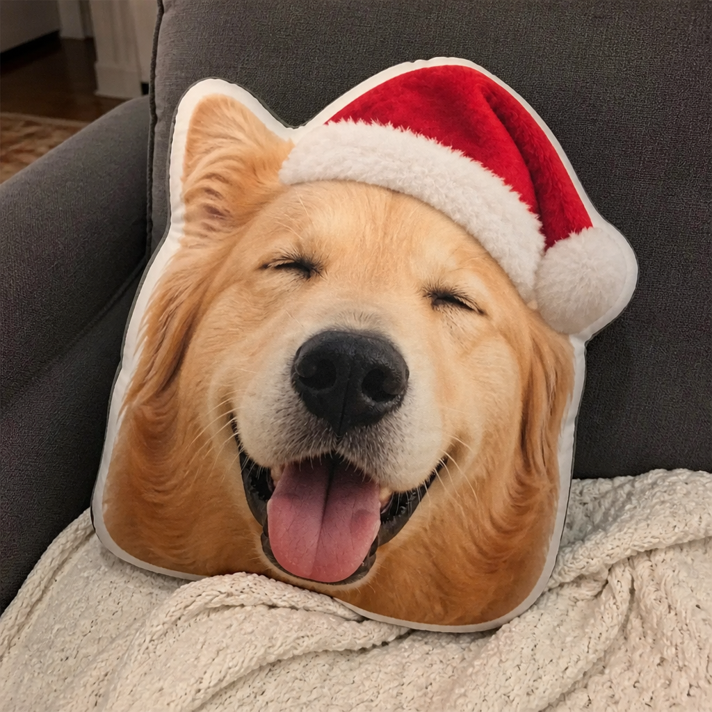Christmas Chaos Crew - Personalized Shaped Pillow