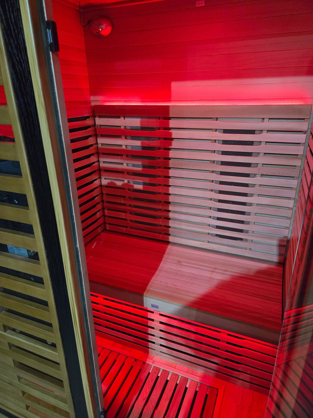 Everest 2-Person Full Spectrum Infrared Sauna with Full-Body Medical-Grade Red Light Therapy & Smart WiFi App Control
