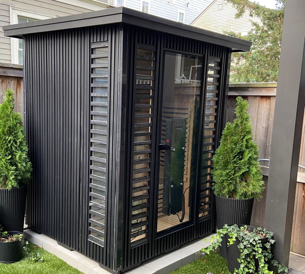 Peak Kilimanjaro 5-Person Outdoor Full Spectrum Infrared Sauna