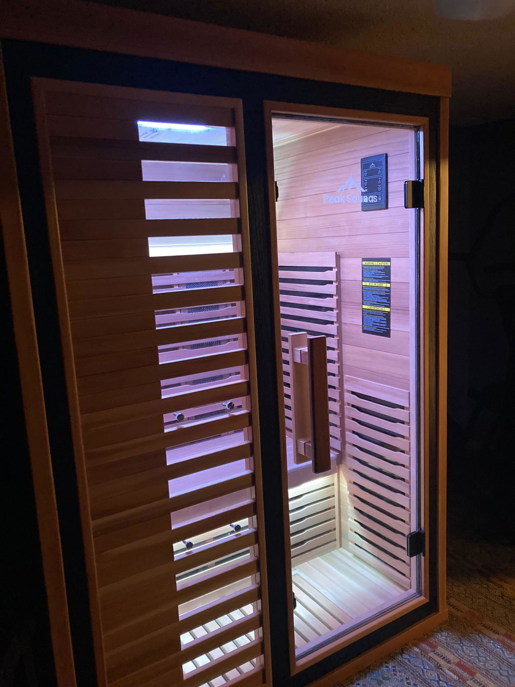Peak Fuji 2-Person Full Spectrum Infrared Sauna