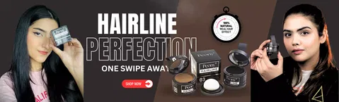 Peony 2in1 Hairline Cream Powder with 3 Extra Eyebrow Stencils