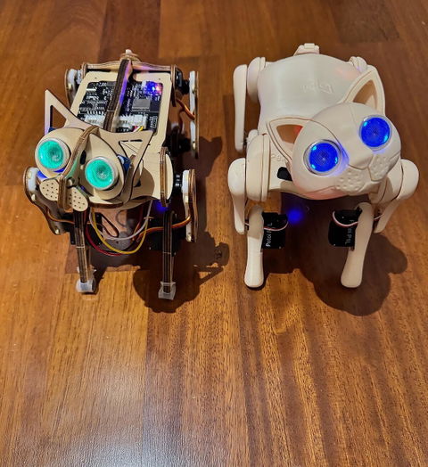 Robotic Cat Nybble Q Coding Robot Cat | Petoi