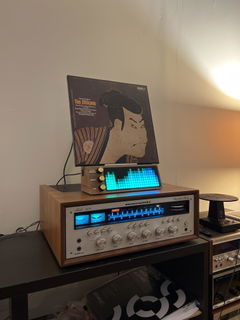 Customer photo of PETRU SYNC in Natural Walnut Wood / Black-Gold, shared by Cesar Y.