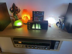 Customer photo of PETRU SYNC in Natural Walnut Wood / Black-Gold, shared by Ross H.