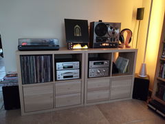 Customer photo of PETRU SYNC in Natural Walnut Wood / Black-Rose Gold, shared by Megantonneke