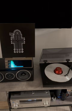 Customer photo of PETRU SYNC in Natural Walnut Wood / All-Black, shared by Kiki K.