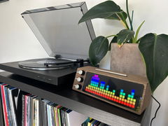 Customer photo of PETRU SYNC in Natural Walnut Wood / Black-Silver, shared by Harry