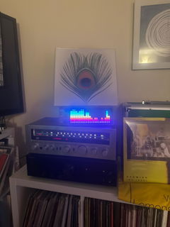 Customer photo of PETRU SYNC in Natural Walnut Wood / All-Black, shared by Marc P.