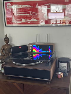 Customer photo of PETRU SYNC in Natural Walnut Wood / Black-Silver, shared by John K.