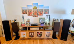 Customer photo of PETRU SYNC in Natural Walnut Wood / Black-Silver, shared by Dwight E.