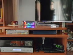 Customer photo of PETRU SYNC in Natural Walnut Wood / Black-Silver, shared by VANGELIS O.
