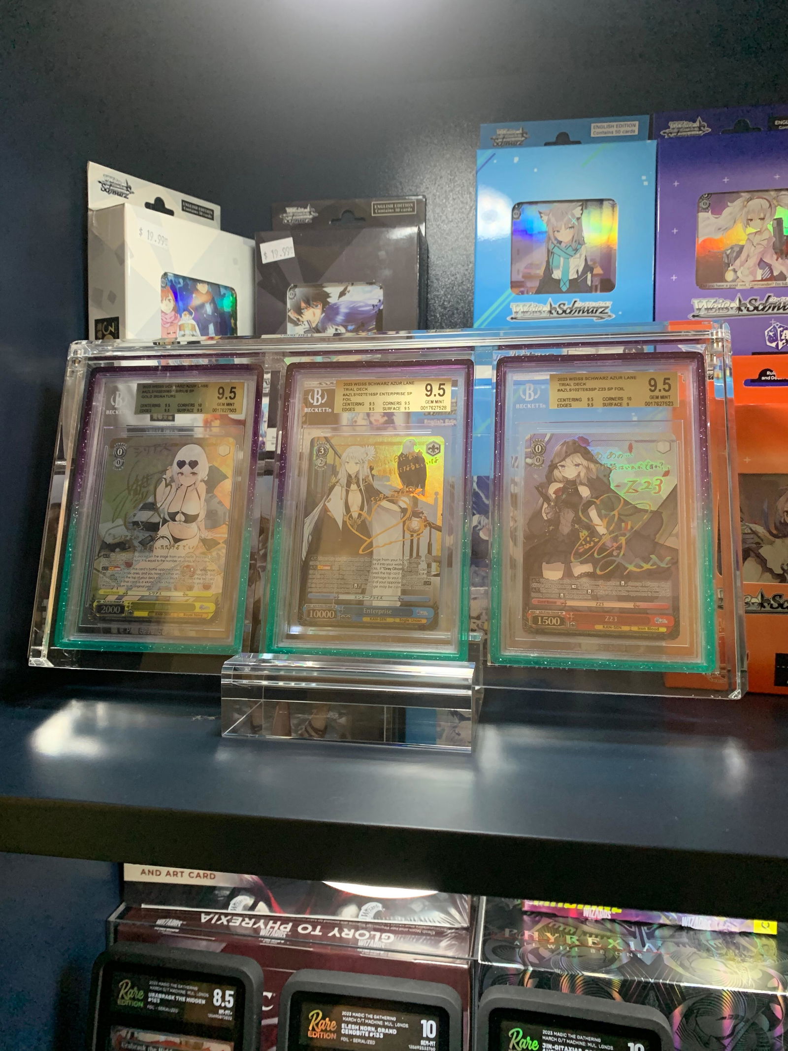 Phantom Display x GradedGuard Acrylic Display Cases