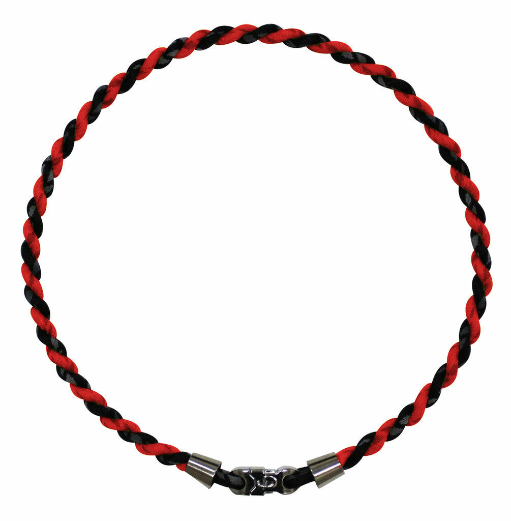 TORNADO CHROME TITANIUM NECKLACE – Phiten