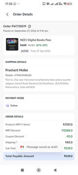 Atharva Molke review photo