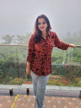 Intense Red Hibiscus Shirt – Silk Route Collection