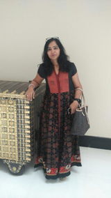 Burgundy Gathered Tunic & Pants Set - The Spice of Kutch Collection