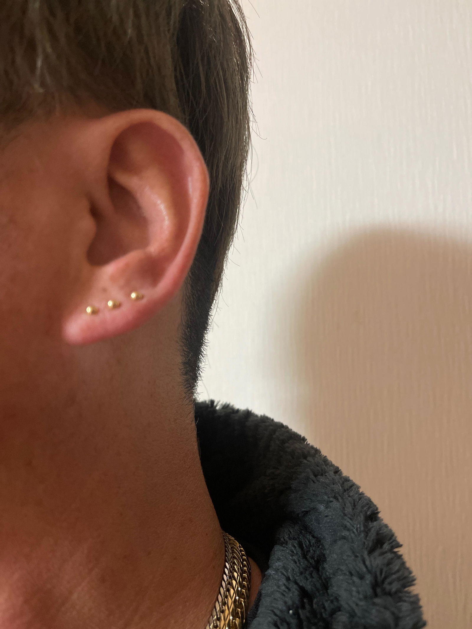 14G Set Body Piercing │ Recommended for First Piercing K18/Pt 3mm
