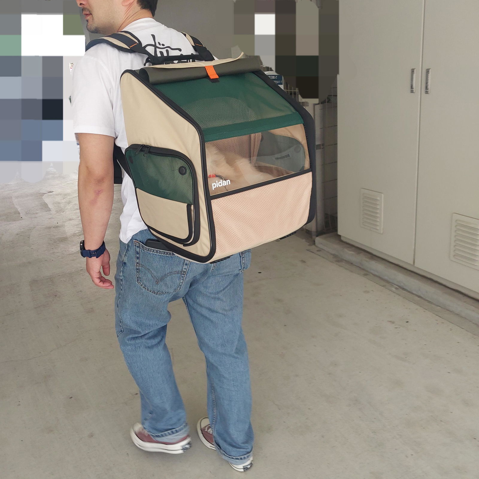 ペット用折りたたみ式ハウス型トラベルリュック – pidan