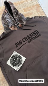 Real Camo Hoodie - Charcoal