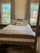 Lee Jofa Luzon Linen Pillow in Apricot.