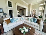 Lee Jofa Luzon Linen Pillow in Jade.