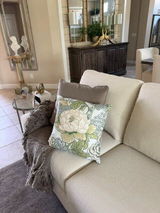 Thibaut Honshu Pillow - Blue, Green, Beige
