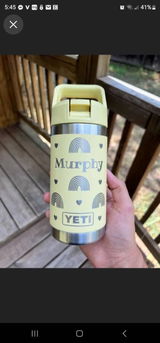 Etsy customer review photo