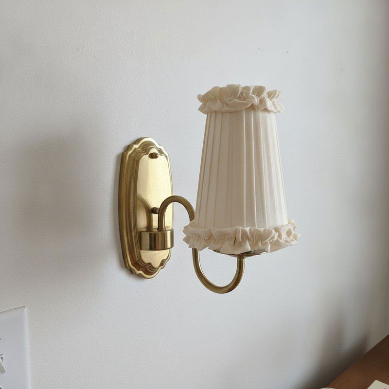 Customer photo of the Mcveigh Ruffle Wall Sconce