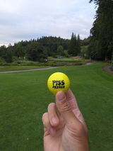 PISS MISSILE GOLF BALLS 12PK