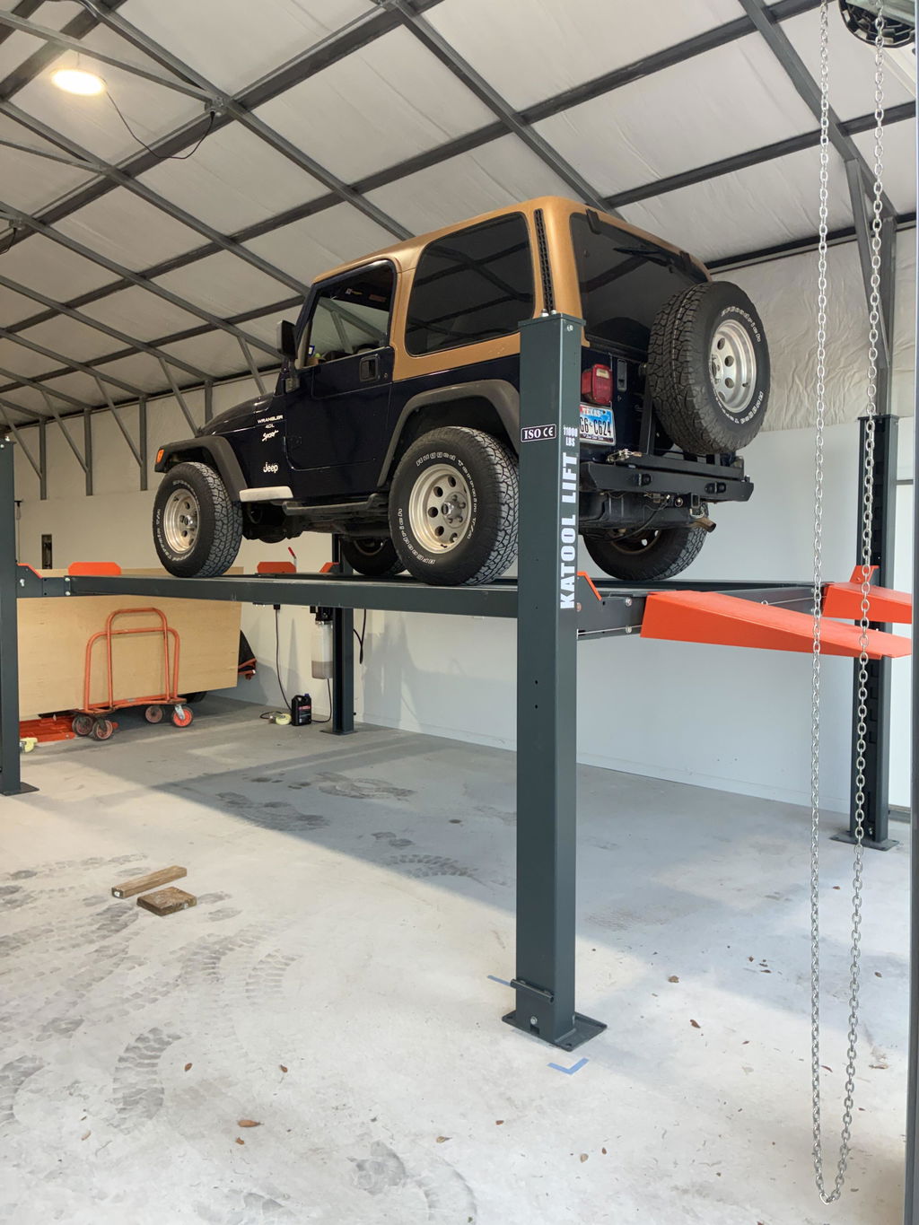 Katool 4 Post Vehicle Lift - 11,000lb Capacity | KT-4H110
