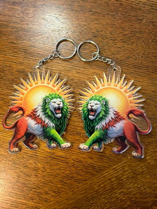 Photo from Nazie's review of Custom Photo Keychain 3.5 Inch | Double-Sided Acrylic Memory Keeper