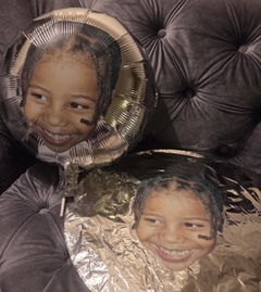 Photo from Shanny's review of Personalized Round Foil Balloon 17 Inch - Custom Event Decoration